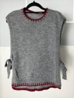 Chaleco lana aberturas laterales