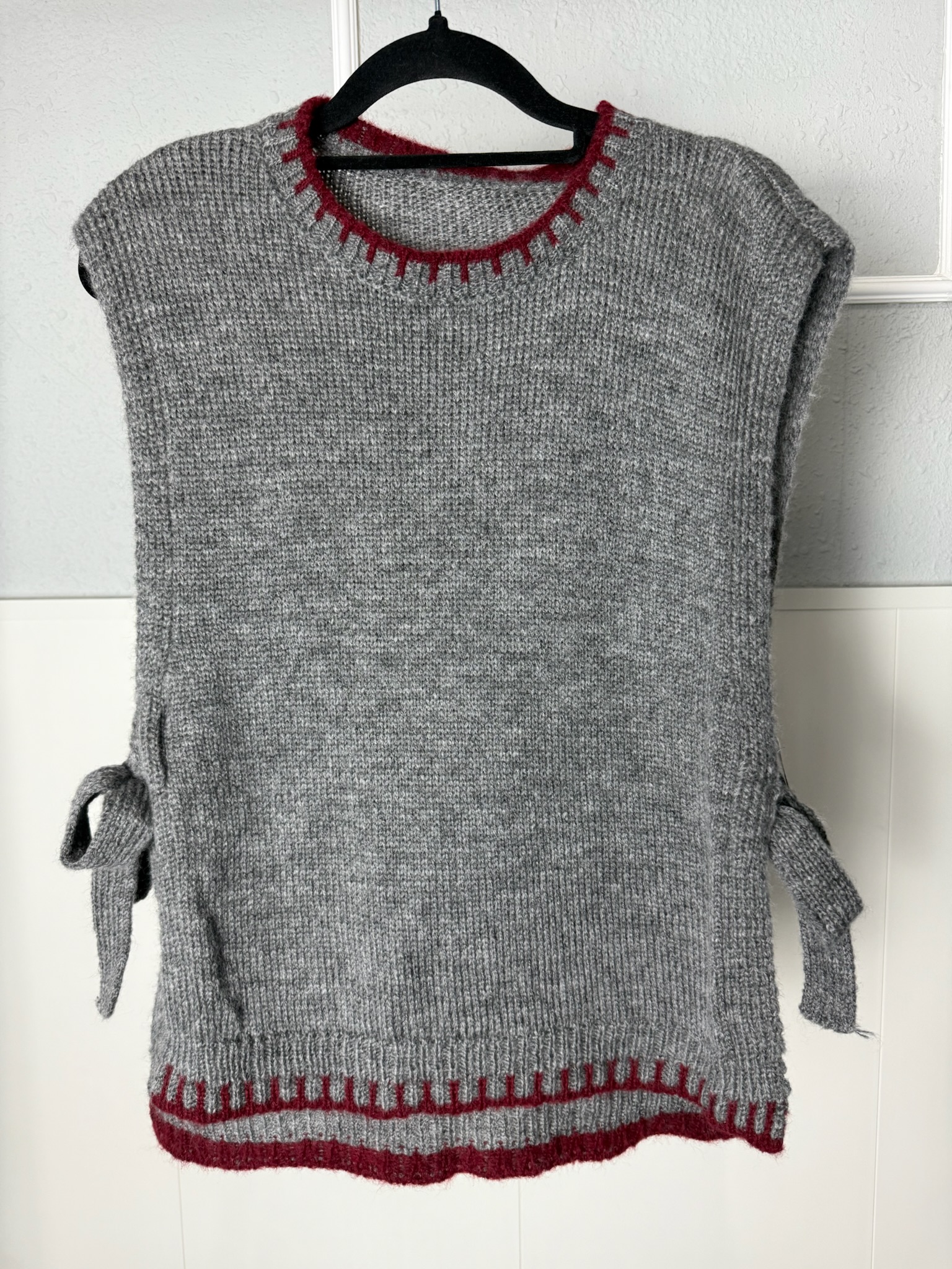 IMG_1259 Chaleco lana aberturas laterales - Imagen 1