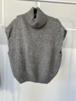 Chaleco lana cuello vuelto - Imagen 2