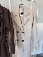 Abrigo de lana cruzado - Imagen 3