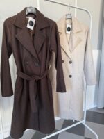 Abrigo de lana cruzado - Imagen 2