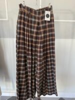 Pantalón ancho cuadros - Imagen 2