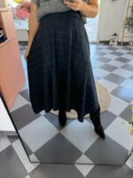 Falda asimétrica cuadros - Imagen 4