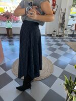 Falda asimétrica cuadros - Imagen 3