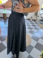 Falda asimétrica cuadros - Imagen 5