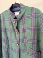 Capa verde de cuadros - Imagen 2