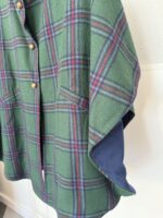 Capa verde de cuadros - Imagen 3