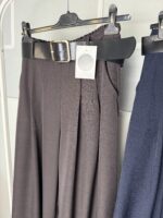 Pantalón pinzas con cinturón - Imagen 4