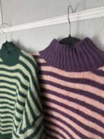 Jersey rayas cuello alto - Imagen 5