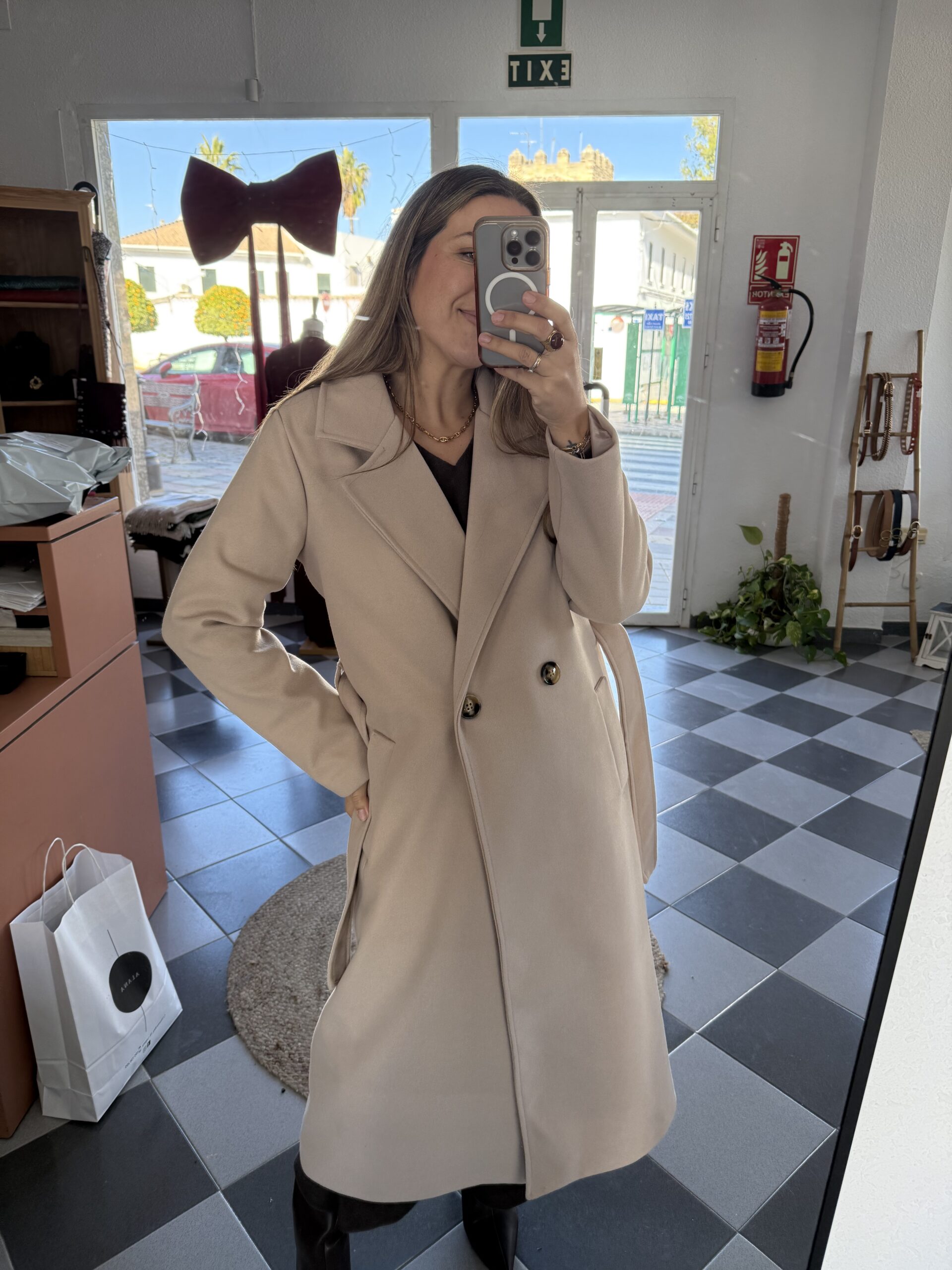 IMG_2605 Abrigo de paño cruzado - Imagen 1