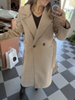 Abrigo de paño cruzado - Imagen 3