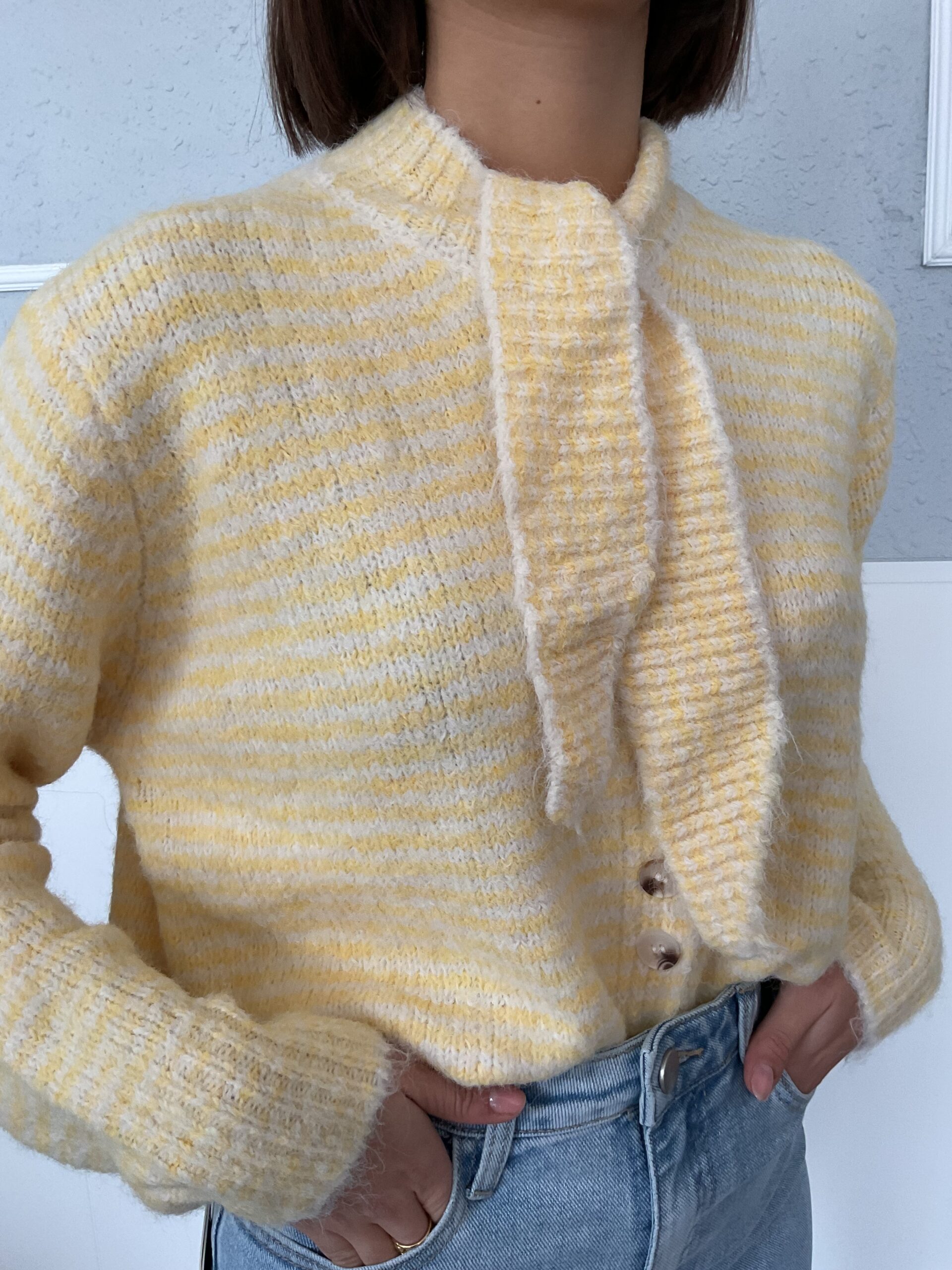 IMG_0775 Cárdigan rayas lazo - Imagen 1