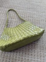 Bolso de piel trenzado lima