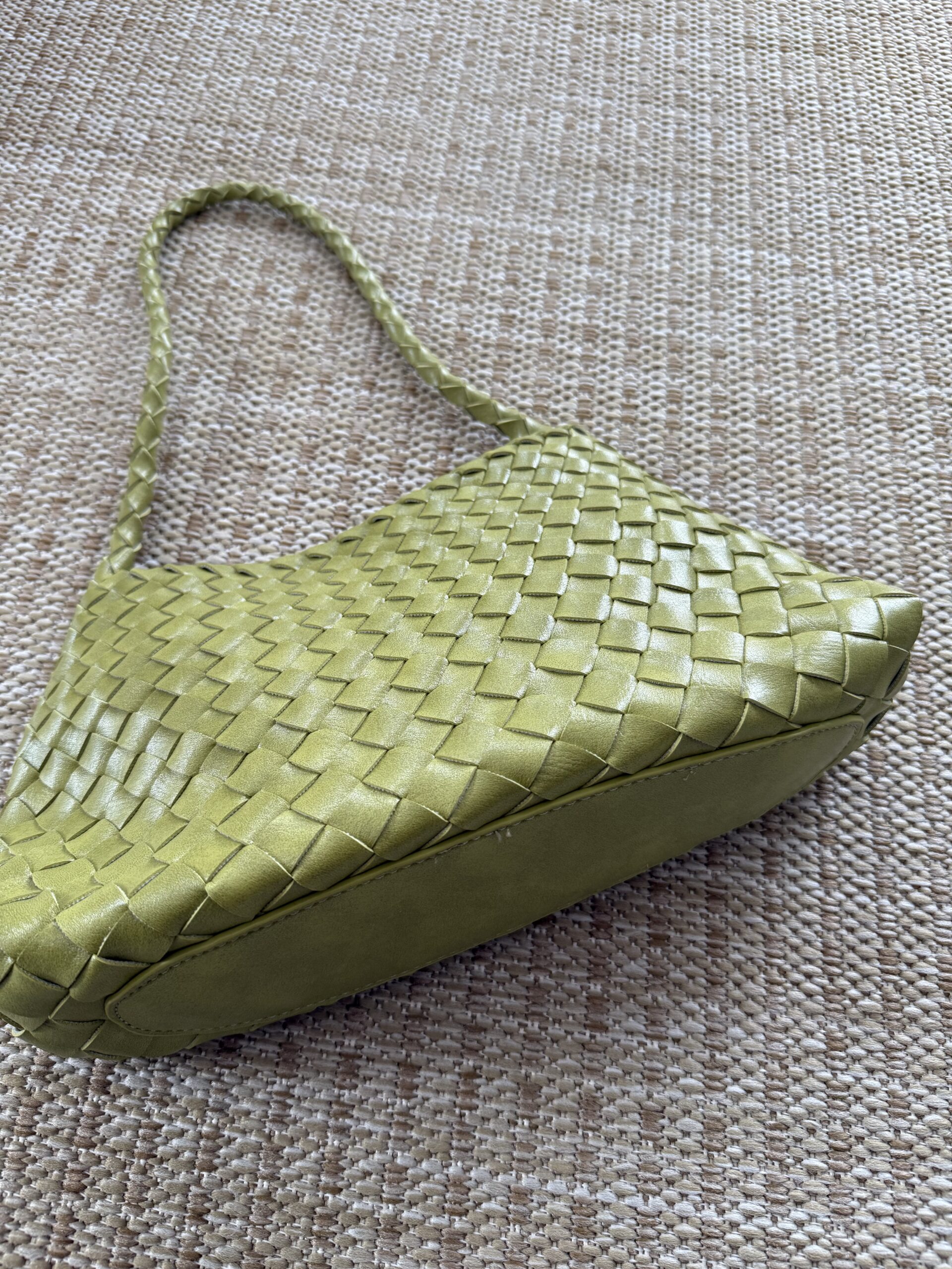 IMG_4936 Bolso de piel trenzado lima - Imagen 1