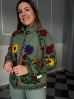 Chaqueta bordada - Imagen 2