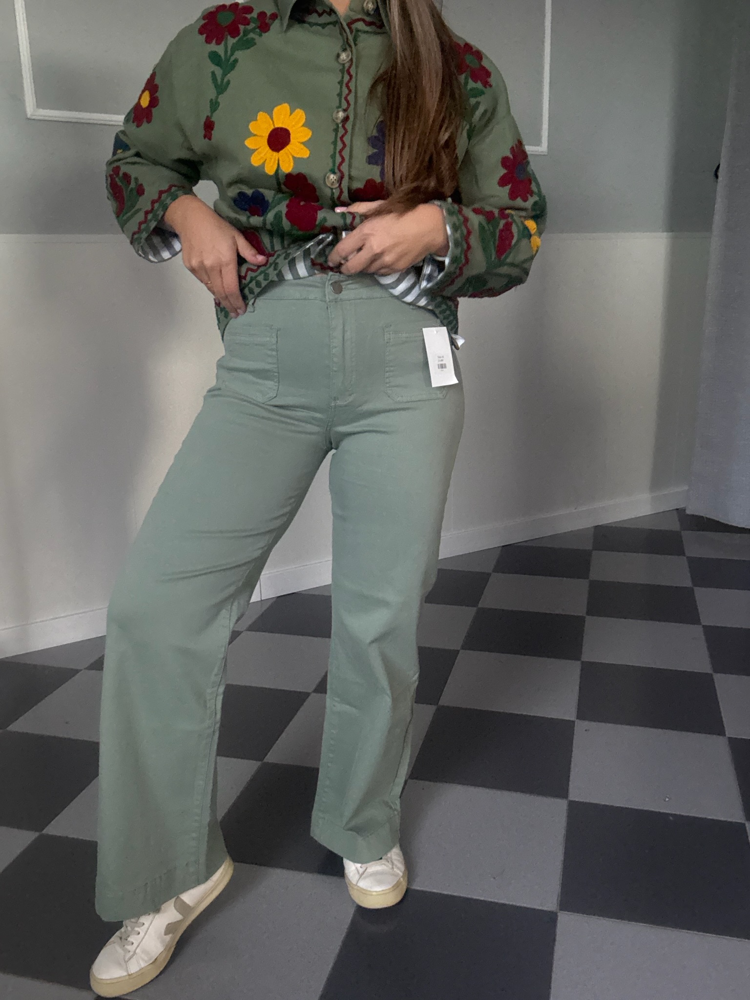 IMG_5158 Pantalón verde - Imagen 1