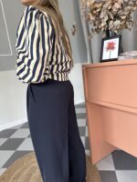 Pantalón de pinzas marino - Imagen 4