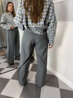 Pantalón sastre gris verdoso