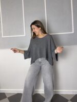 Jersey de hilo gris - Imagen 2