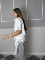 Camiseta con bajo de encaje - Imagen 3