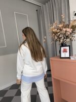 Sudadera con falsa camisa - Imagen 2