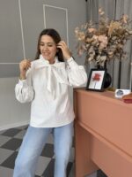 Blusa cuello fruncido