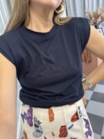 Top marino hombreras - Imagen 3