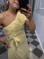 Vestido lima asimétrico - Imagen 3