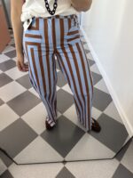 Pantalón rayas marrón y azul - Imagen 4