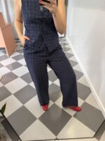 Pantalón marino cuadros - Imagen 4