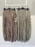Pantalón rayas bombacho - Imagen 5
