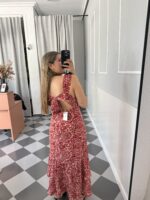 Vestido gasa estampado - Imagen 4