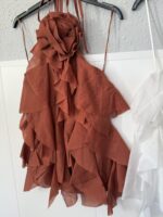 Top satinado flor - Imagen 3