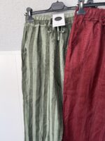 Pantalón lino rayas - Imagen 7