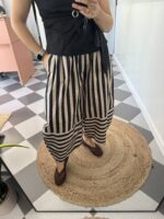 Pantalón ancho rayas - Imagen 4