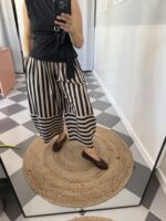 Pantalón ancho rayas - Imagen 2