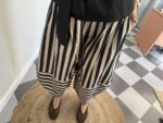 Pantalón ancho rayas