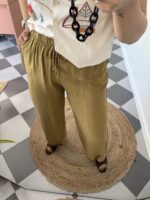 Pantalón bajo flecos - Imagen 3
