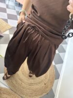 Pantalón satinado bombacho