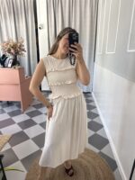 Vestido cuerpo fruncido - Imagen 4