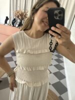 Vestido cuerpo fruncido - Imagen 6