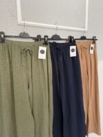 Pantalón básico lino - Imagen 3