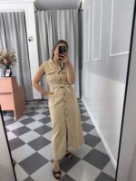 Vestido safari