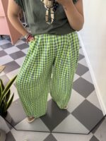 Pantalón vichy fluorescente - Imagen 3