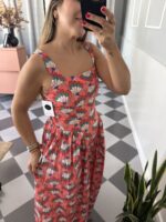 Vestido salmón - Imagen 2