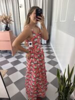 Vestido salmón - Imagen 3