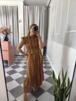 Vestido corte cintura