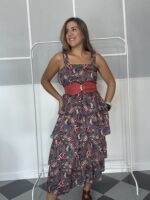 Vestido volantes