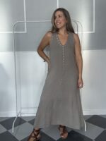 Vestido tachuelas