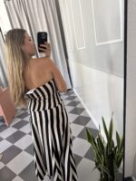 Vestido rayas fajín - Imagen 4